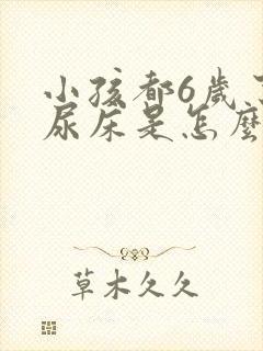 小孩都6岁了还尿床是怎么回事