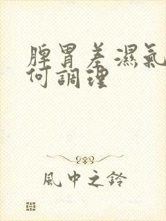 脾胃差湿气重如何调理