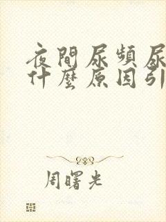 夜间尿频尿少是什么原因引起的