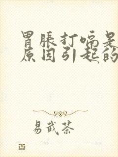 胃胀打嗝是什么原因引起的