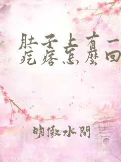 肚子上有一个硬疙瘩怎么回事