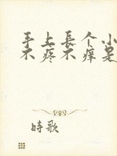 手上长个小疙瘩不疼不痒是什么