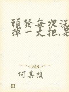 头发每次洗头发掉一大把,是什么原因