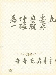 为什么睾丸轻轻一碰就疼