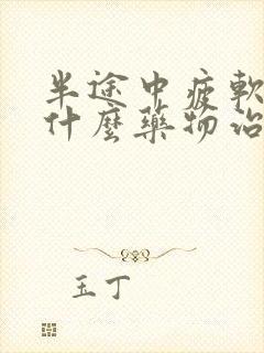 半途中疲软了吃什么药物治疗