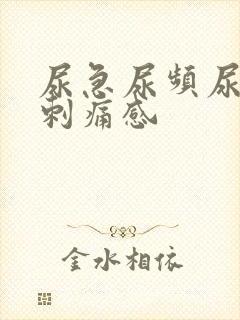 尿急尿频尿后有刺痛感