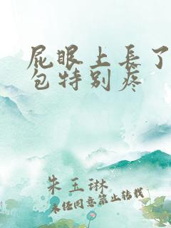 屁眼上长了一个包特别疼