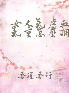 女人气虚血虚湿气重怎么调理