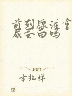 前列腺液会导致尿蛋白吗