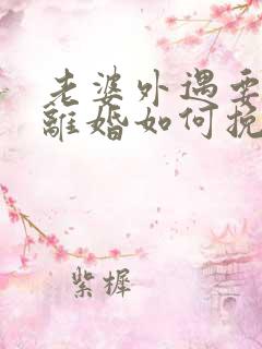 老婆外遇要和我离婚如何挽回