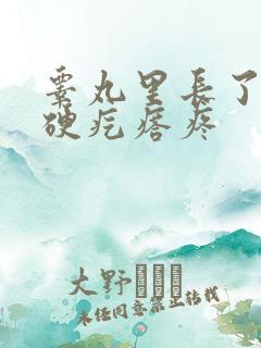 睾丸里长了一个硬疙瘩疼