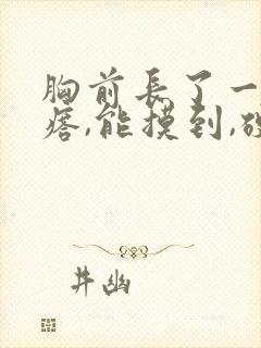 胸前长了一个疙瘩,能摸到,硬硬的,有点疼