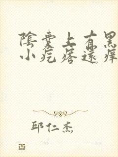 阴囊上有黑色的小疙瘩还痒