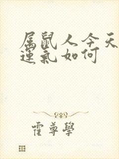 属鼠人今天打牌运气如何