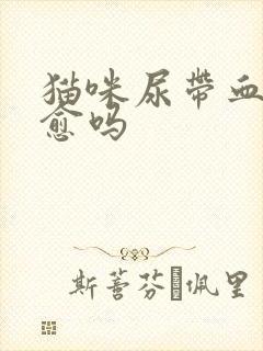 猫咪尿带血能自愈吗