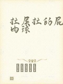 拉屎拉的屁眼有肉球