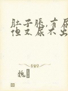 肚子胀,有尿感但又尿不出来是怎么回事