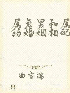 属兔男和属羊女的婚姻相配吗