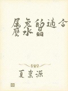 属兔的适合带什么水晶