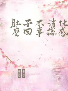 肚子不消化是怎么回事总感觉胀胀