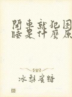 开车就犯困打瞌睡是什么原因