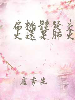 扁桃体发炎是胃火还是肺火