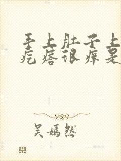 手上肚子上起小疙瘩很痒是什么病