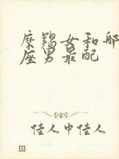 摩羯女和哪个星座男最配