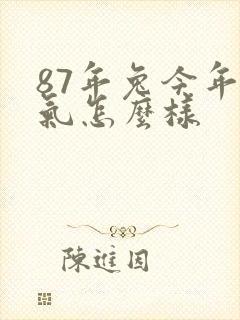 87年兔今年运气怎么样