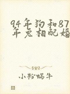 94年狗和87年兔相配婚姻如何