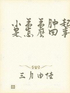 小弟弟肿起来了是怎么回事