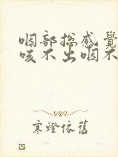 咽部总感觉有痰咳不出咽不下