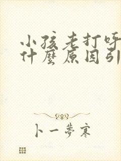 小孩老打呼噜是什么原因引起的