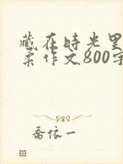 藏在时光里的温柔作文800字