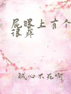 屁眼上有个肉球很疼