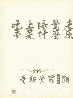 晚上睡觉老做噩梦是什么原因