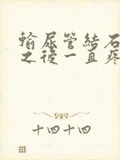 输尿管结石碎石之后一直疼怎么办