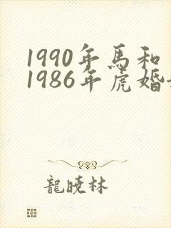1990年马和1986年虎婚姻相配吗