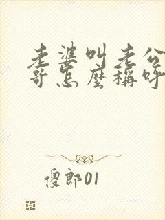 老婆叫老公的哥哥怎么称呼