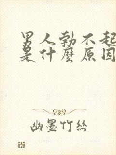 男人勃不起来了是什么原因