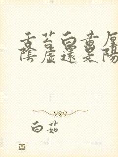 舌苔白黄厚腻是阴虚还是阳虚