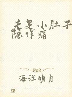 老是小肚子疼隐隐作痛