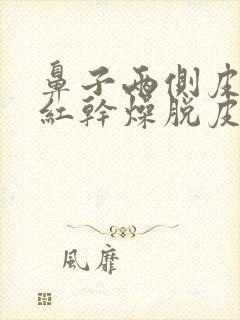 鼻子两侧皮肤发红干燥脱皮