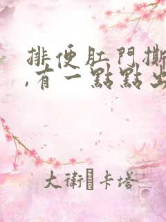 排便肛门撕裂疼,有一点点出血