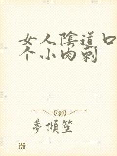 女人阴道口上长个小肉刺