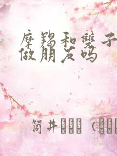 摩羯和双子适合做朋友吗