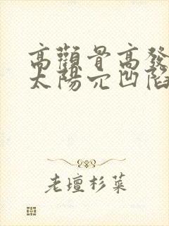 高颧骨高发际线太阳穴凹陷发型