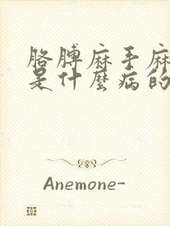 胳膊麻手麻腿麻是什么病的前兆