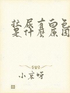 拉尿有白色粘液是什么原因