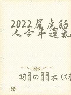 2022属虎的人今年运气怎么样